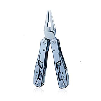 355x355 Outdoor Folding Multitool Pliers With Stainless Steel Wire Drawing