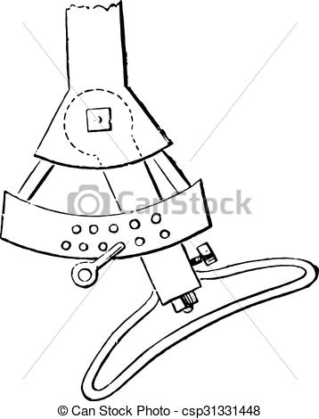 358x470 Plan A Regulator Double Plough, Vintage Engraving. Plan A Eps