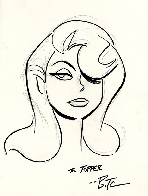 616x816 Bruce Timm Poison Ivy Drawing, In Topper Helmers's Sketchbook