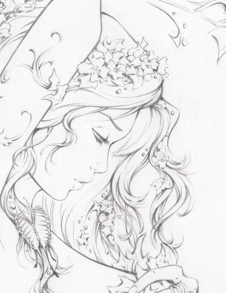 739x960 Poison Ivy Art Poison Ivy, Doodles And Sketches
