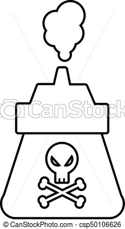 257x470 Poison Icon, Outline Line Style. Poison Icon. Outline Vector