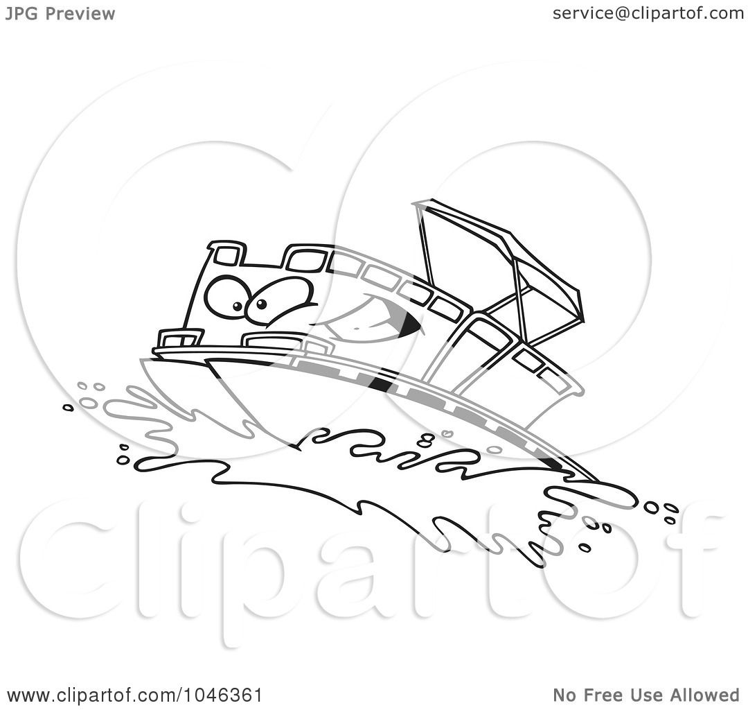 1080x1024 Royalty Free (Rf) Clip Art Illustration Of A Cartoon Black