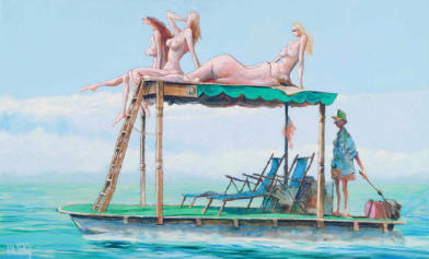 392x237 Dinks Dreamboat By Jeff Macnelly. Political Cartoonist, Shoe, Fine