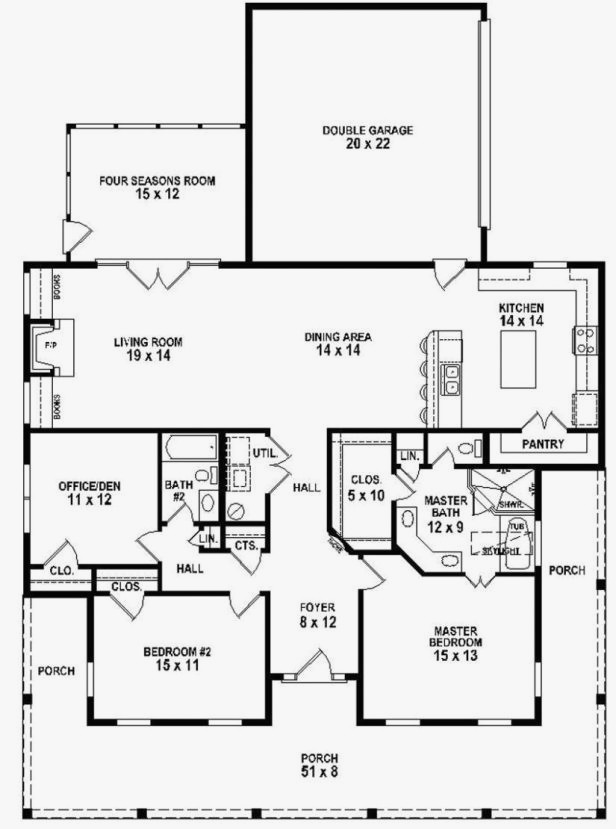 616x829 House Plans With Wrap Around Porches Single Story Lovely Baby