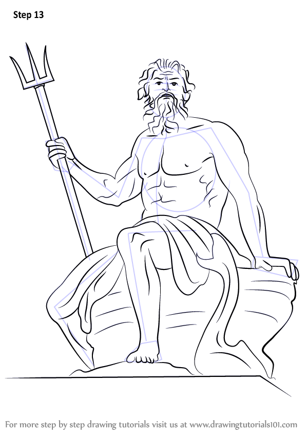 598x844 Drawings Of Poseidon Greek God (9 Images)