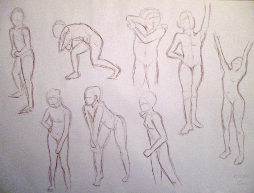 875x664 Life Drawing Luise
