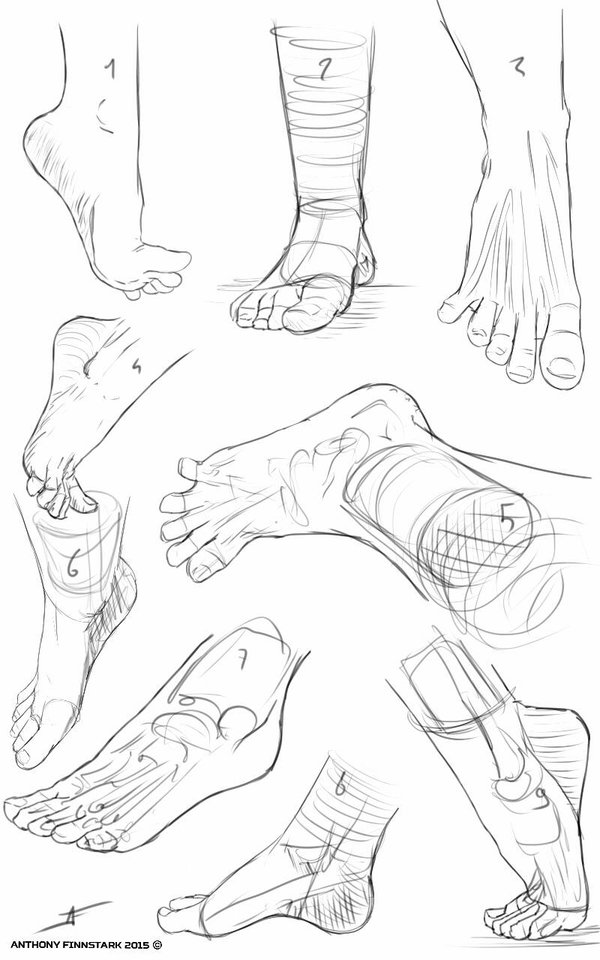 600x960 Feet Sketch Position By Anatofinnstark