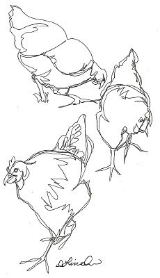 230x400 Cute Chooks Embroidery Embroidery, Sketches And Hens