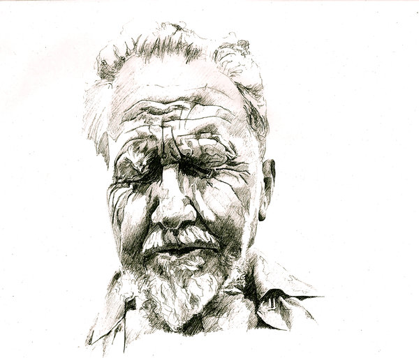 600x513 Ezra Pound By Zalmay