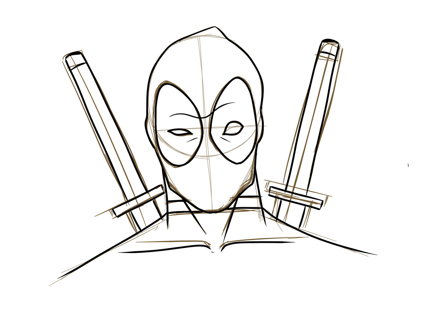 1500x1125 How To Draw Deadpool Vripmaster