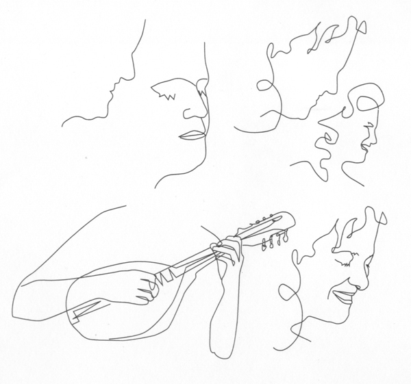 600x561 Wire Art Is The Final Step In The Drawing