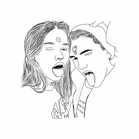 480x480 Drawn Hipster Tumblr Theme