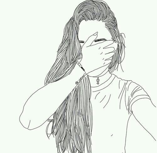 500x488 The 20 Best Images On Girl Drawings, Tumblr