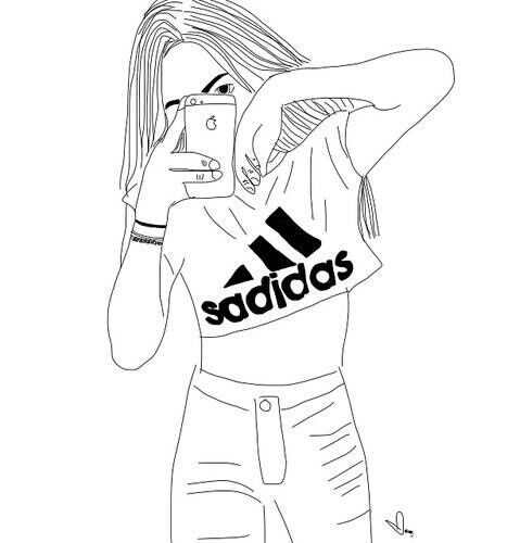 479x500 Adidas, Outline, And Tumblr Image Tumblr Outlines
