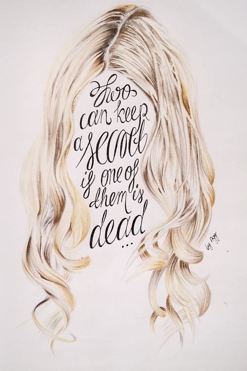 500x749 Collection Of Pretty Little Liars Drawing Tumblr High