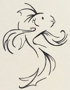 236x304 Beautiful Fish Drawing. Turn Into Tattoo Maybe. Really Pretty