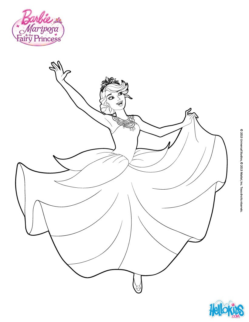 Princess Barbie Drawing at GetDrawings Free download