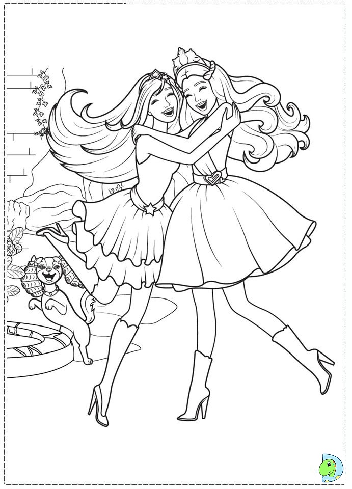 691x960 Barbie Princess Drawing 3coloring Pages Barbie Rockstar