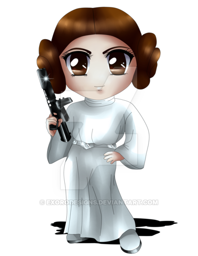 400x518 Princess Leia By Exorodesigns