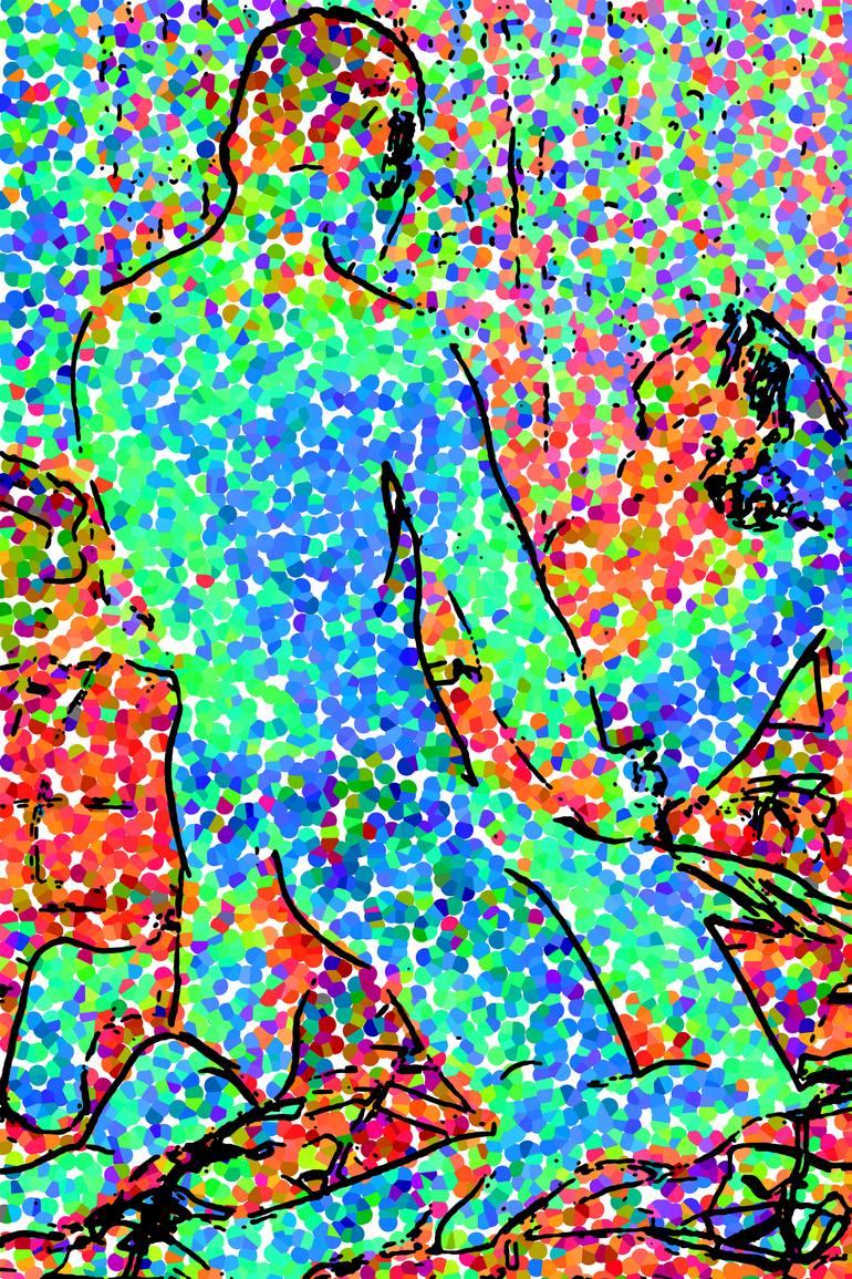 770x1155 Saatchi Art Pleasure Principal Drawing By Dino Cortez