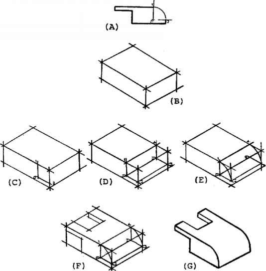 534x543 Figure Solution To Isometric Drawing Problem Using An Isometric