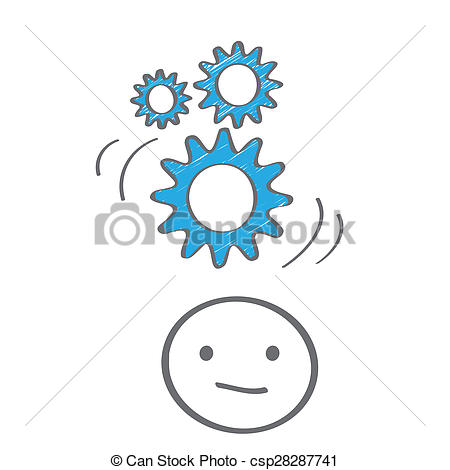 450x470 Problem Solving Process Concept Drawing