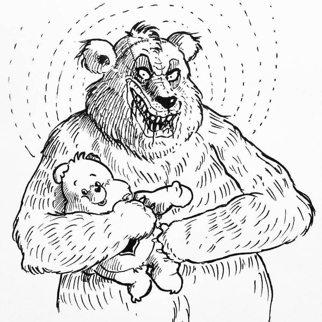 1024x1024 Prims On Twitter Psychotic Bear