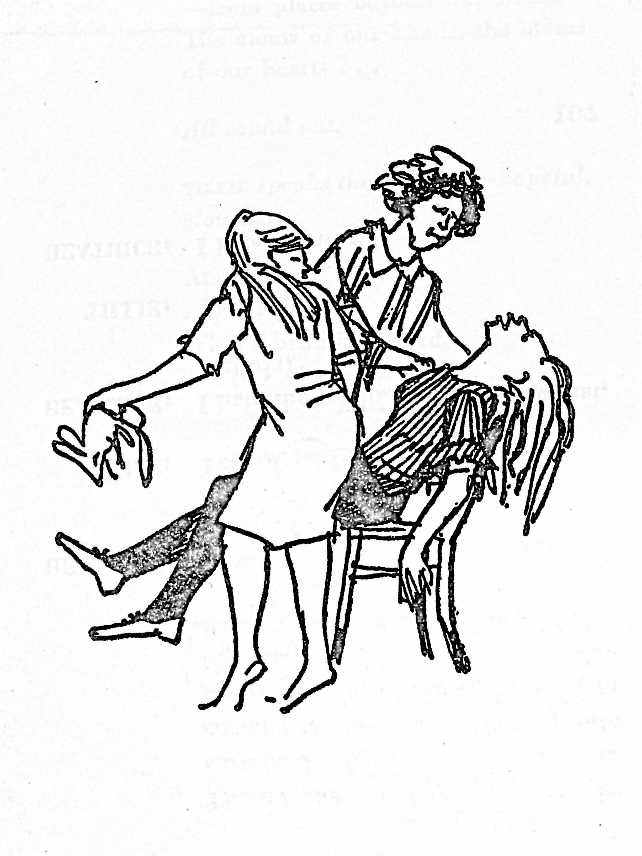 2447x3263 Towards The End Of The Play, Ruth Is Having A Psychotic Break