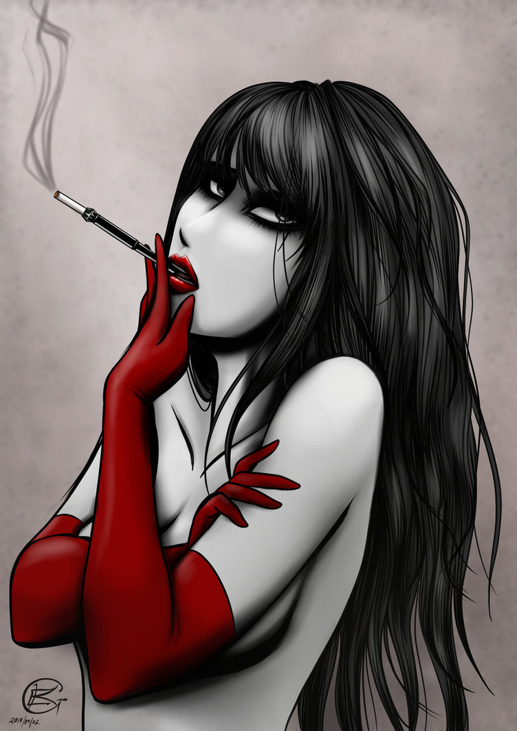 752x1063 Psychotic Girl By Errycherry