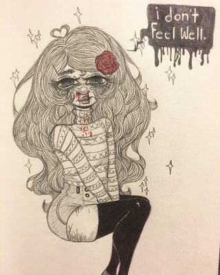 320x400 Psychosis Drawings On Paigeeworld. Pictures Of Psychosis