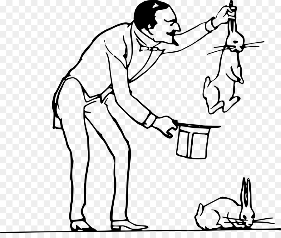 900x760 Magician Drawing Clip Art