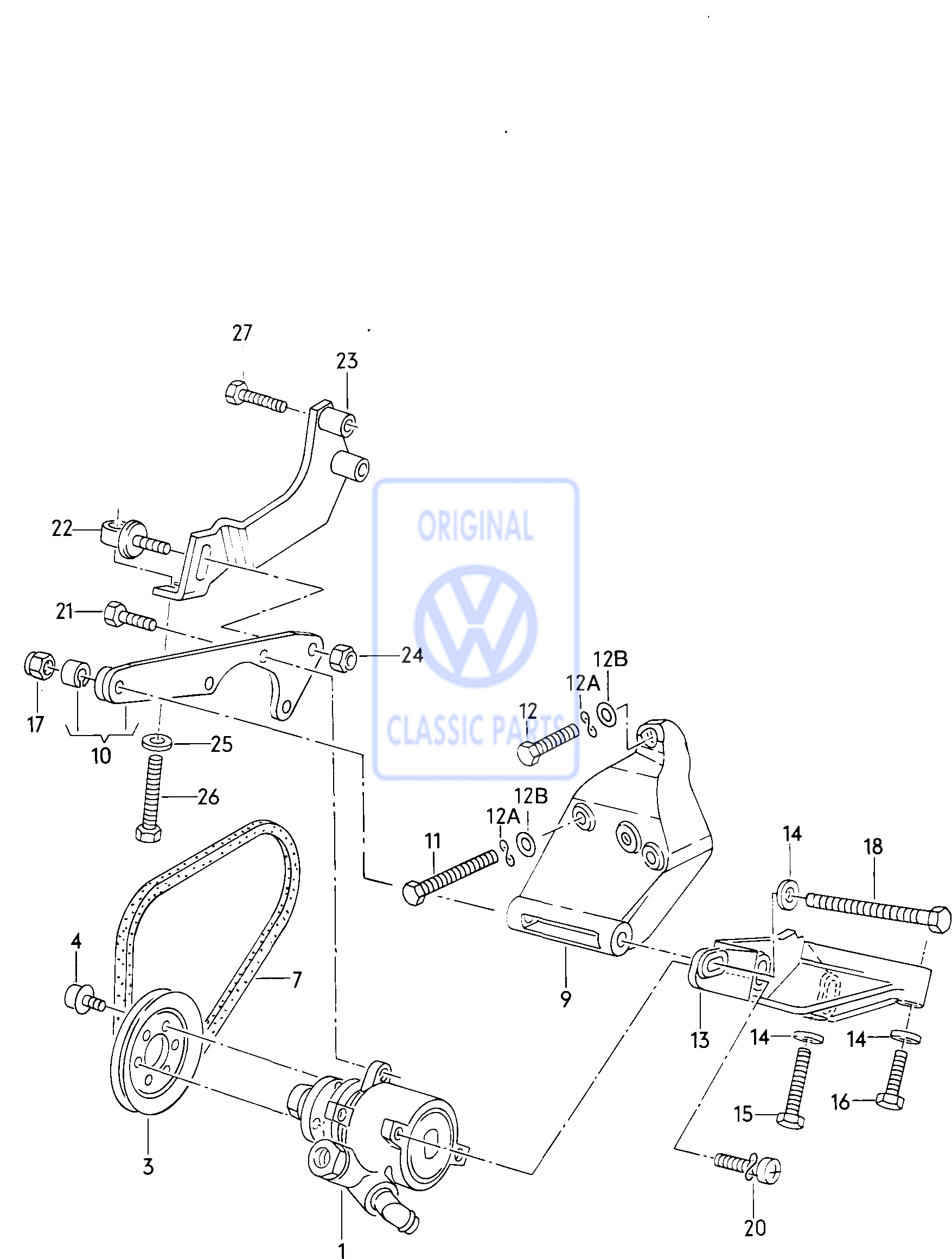 1755x2321 V Belt Pulley