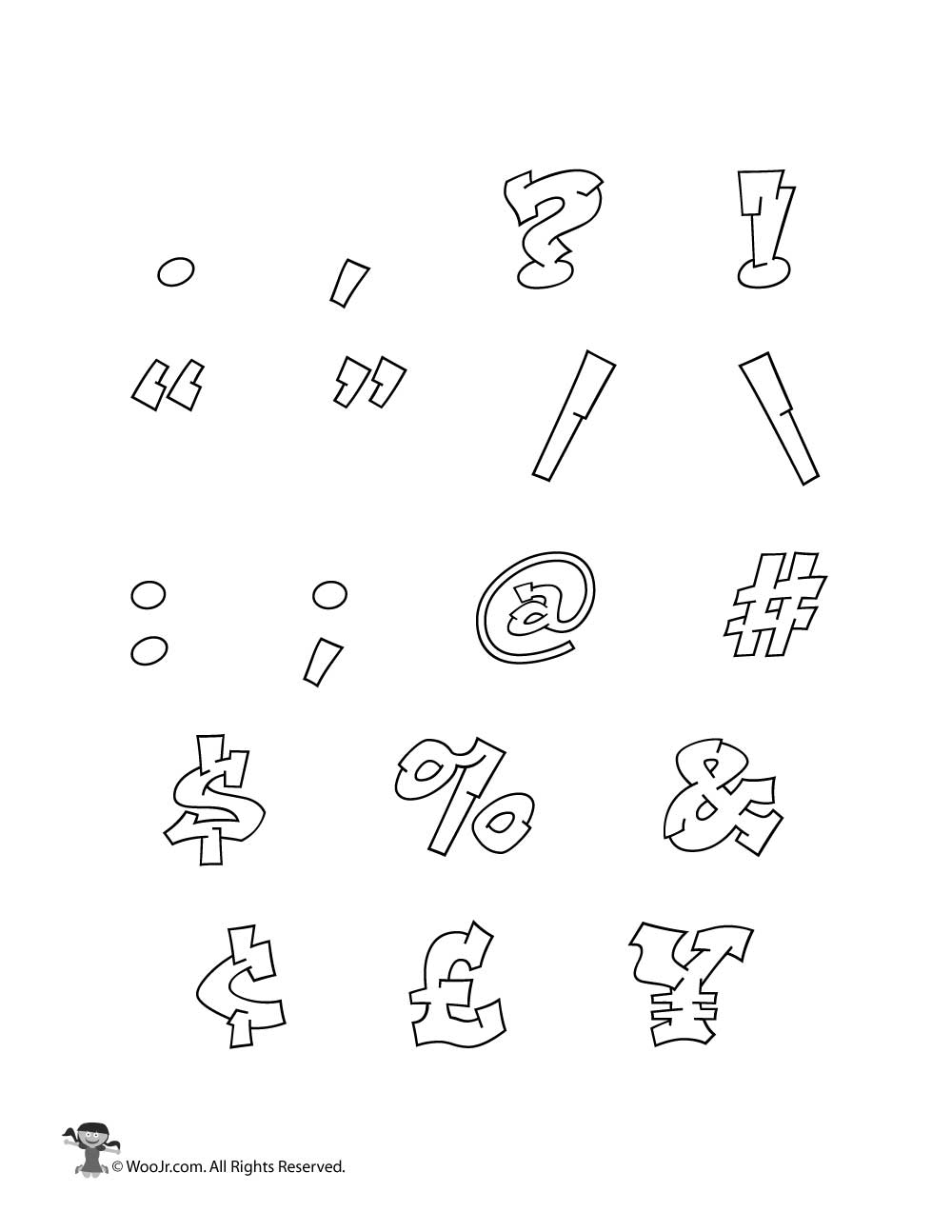 1000x1294 Graffiti Punctuation Woo! Jr. Kids Activities