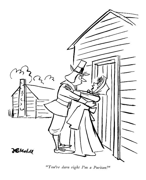 568x700 You'Re Darn Right I'M A Puritan! Greeting Card For Sale By Frank