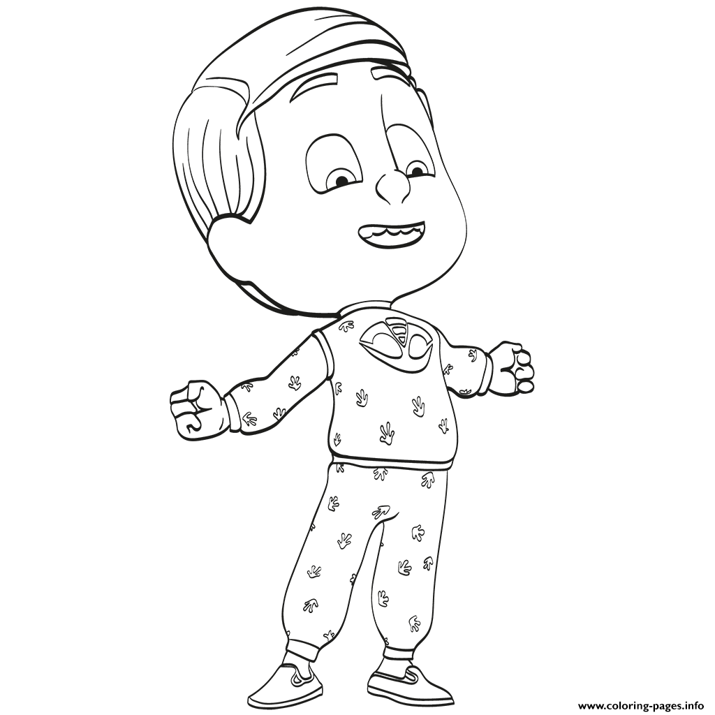 1024x1024 Pj Masks Pajama Heroes Coloring Pages Printable