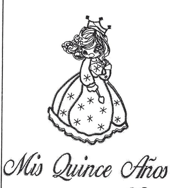 560x600 Quinceanera Package Toasting Set, Doll, Pillows, Guest Book, Album