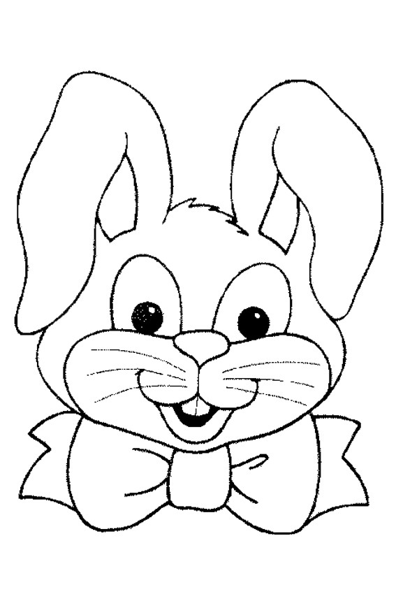 567x850 Color In A Bunny Coloring Page In Stead Of Buying Some Pets