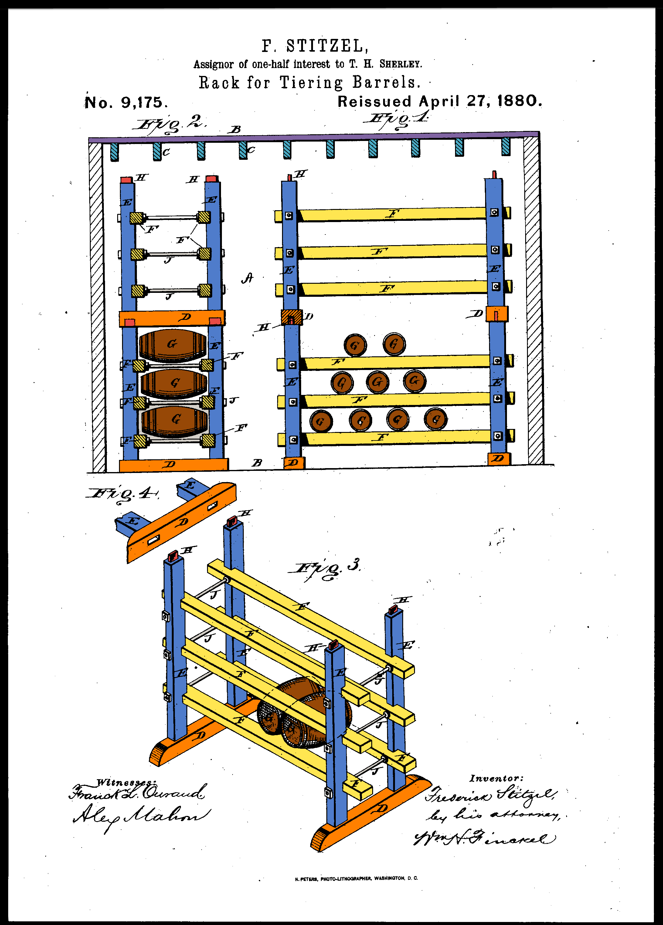2184x3045 Frederick Stitzel's 1879 Patent Improvement In Racks