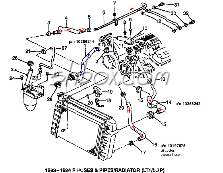 777x601 4th Gen Lt1 F Body Tech Aids Drawings Amp Exploded Views
