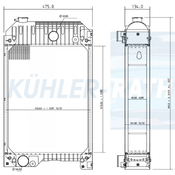 600x600 Perkinscaterpillar Radiator