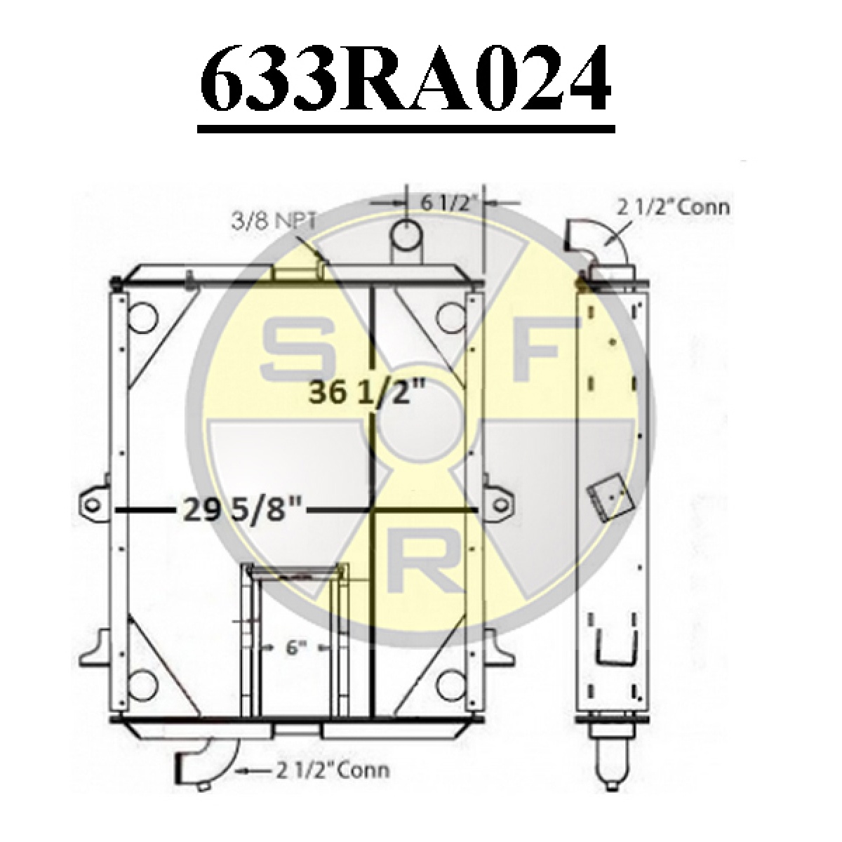 1200x1200 Peterbilt Radiator