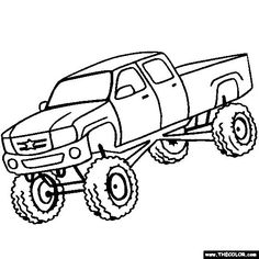 236x236 Dodge Ram Srt 10 Coloring Page Teacher Stuff Dodge