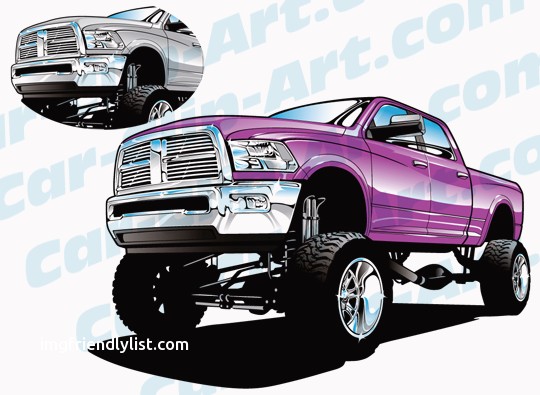 540x395 4x4 Truck Clip Art Best Of Dodge Truck Drawing