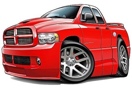 450x306 Ram 1500 Srt 10 Reg Or Quad Cab Wall Graphic Removable Vinyl Decal