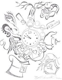 236x305 Drawings On Spider Monkeys, Giraffes And Alice