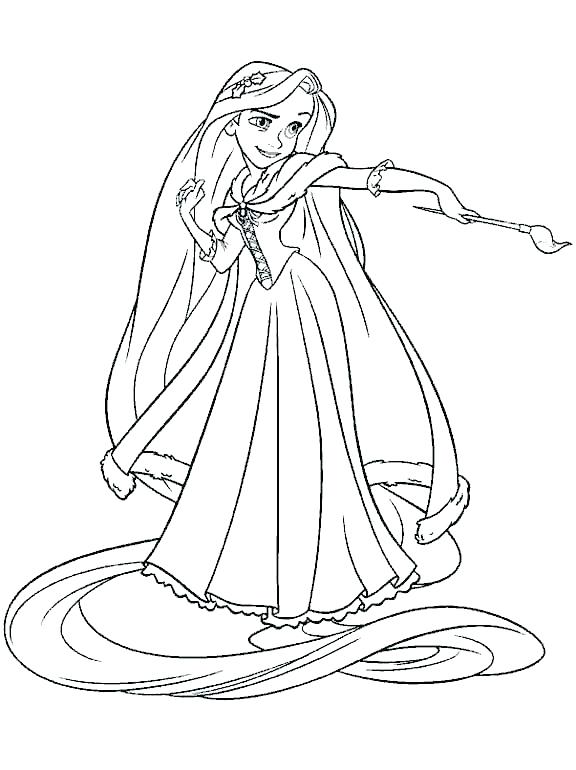 576x770 Rapunzel Pictures Coloring Pages Coloring Page Color Pages