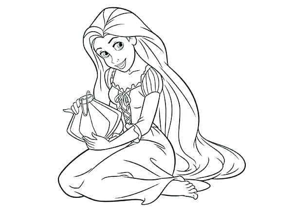 600x429 Disney Baby Rapunzel Coloring Pages Kids Coloring Color Pages