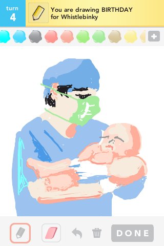 320x480 Birthday Drawings