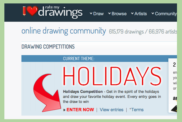 582x392 How To Become Well Known On Ratemydrawings 8 Steps