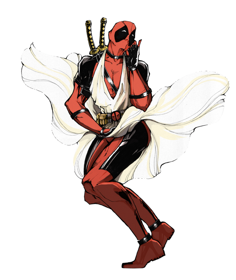 821x974 Deadpool Render By Ravioli Sempai